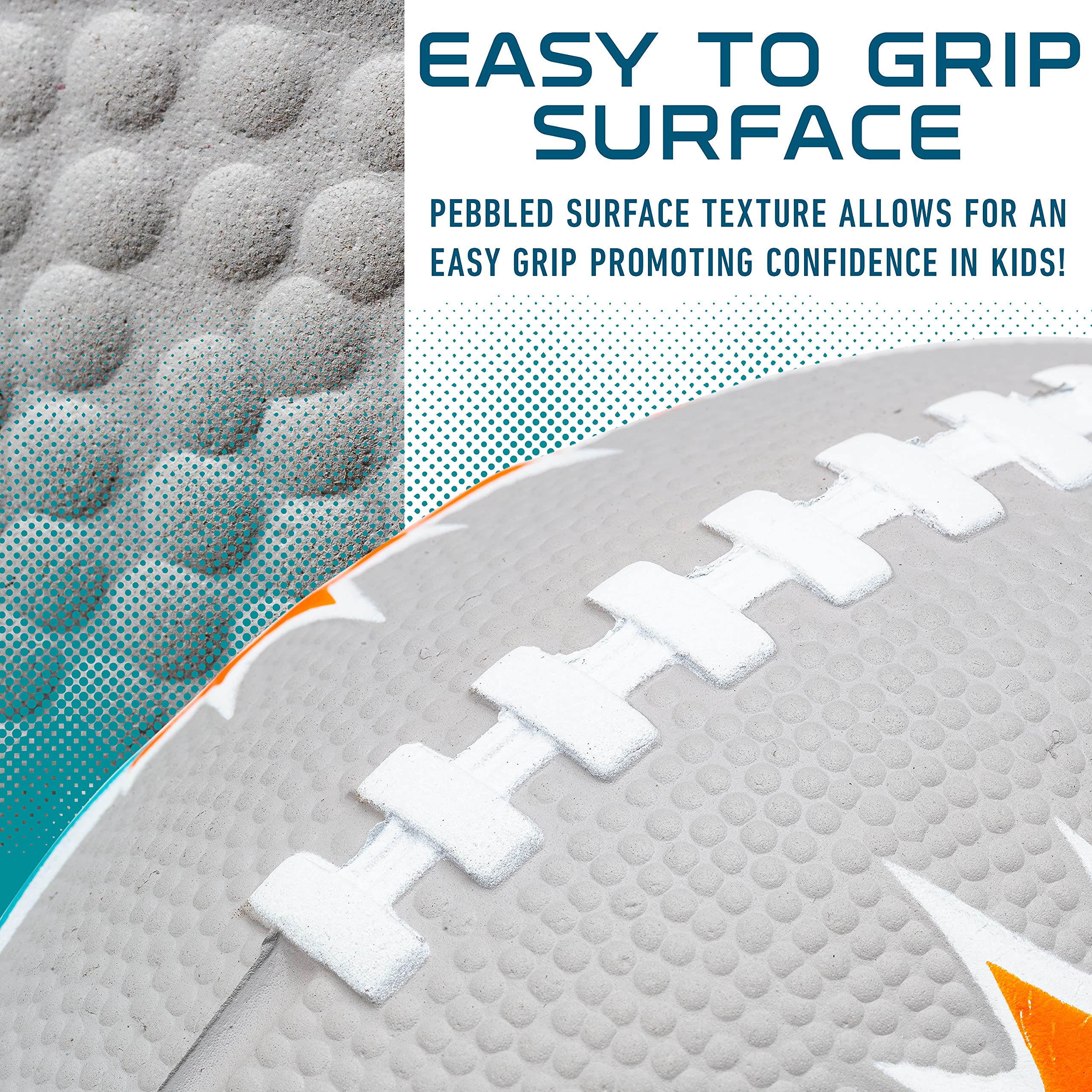 Foto 5 pulgar | Foam Football Franklin Sports Nfl Miami Dolphins Kids 8.5 - Venta Internacional.