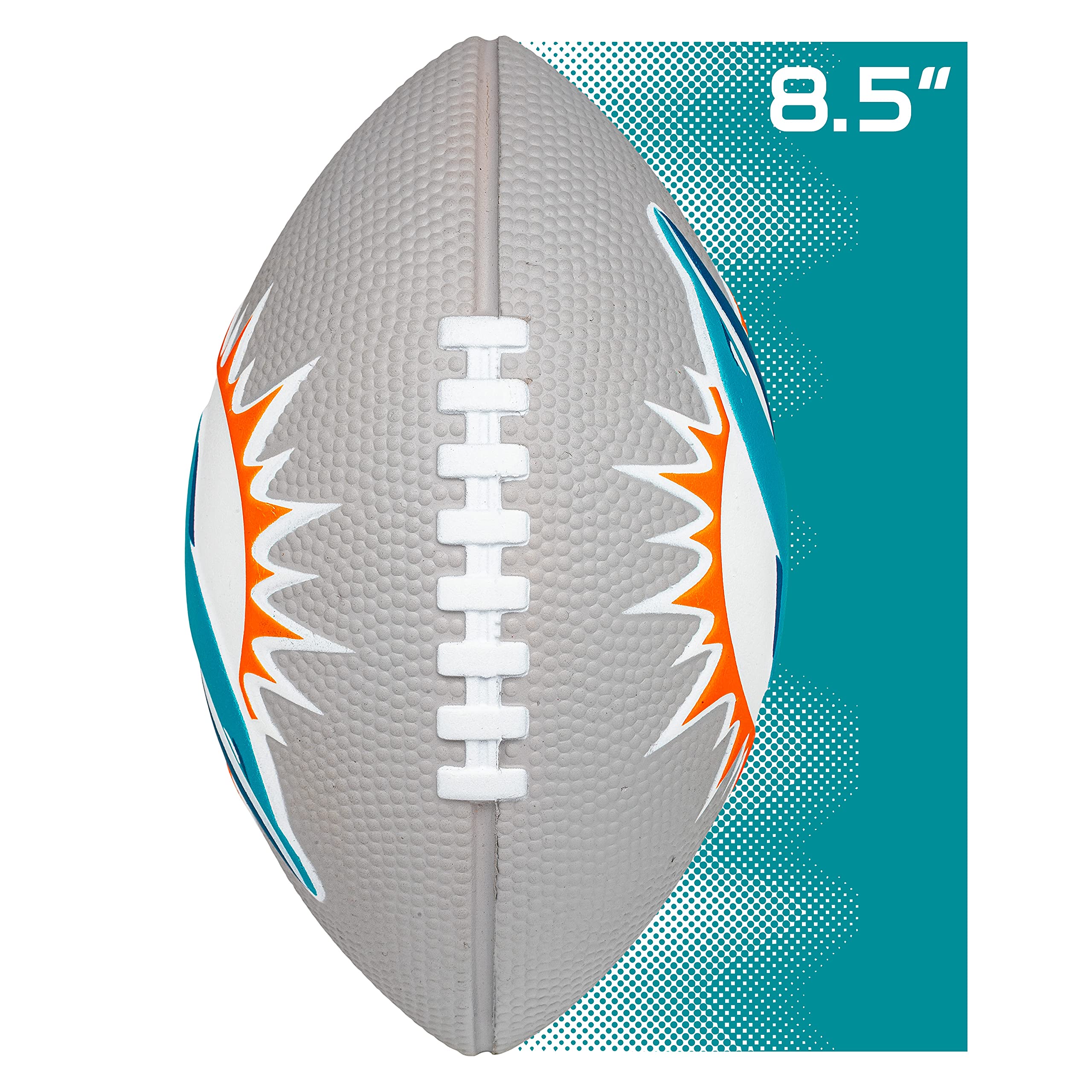 Foto 7 pulgar | Foam Football Franklin Sports Nfl Miami Dolphins Kids 8.5 - Venta Internacional.