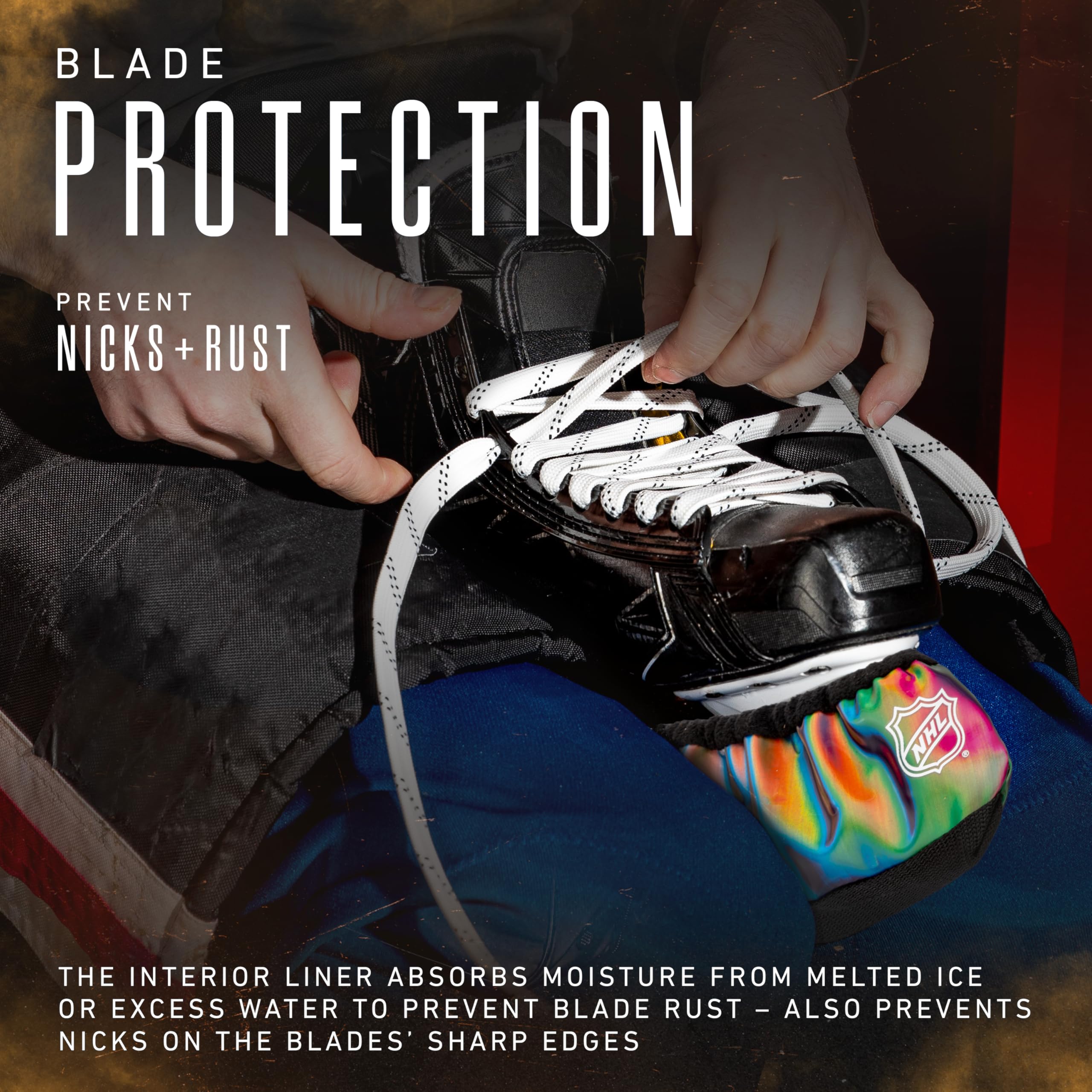 Foto 5 pulgar | Fundas Para Skate Guards Franklin Sports Nhl Blade, Talla Juvenil - Venta Internacional.