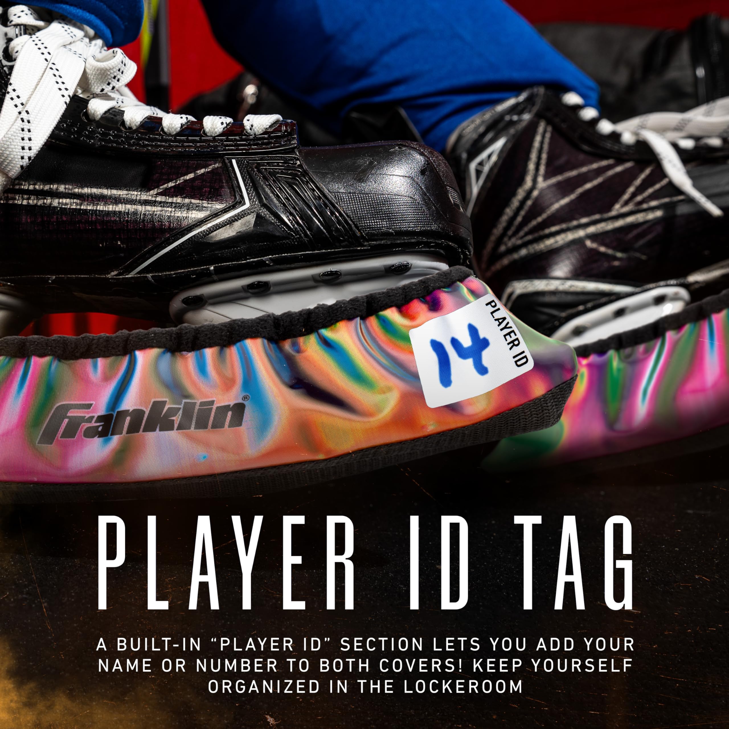 Foto 6 | Fundas Para Skate Guards Franklin Sports Nhl Blade, Talla Juvenil - Venta Internacional.