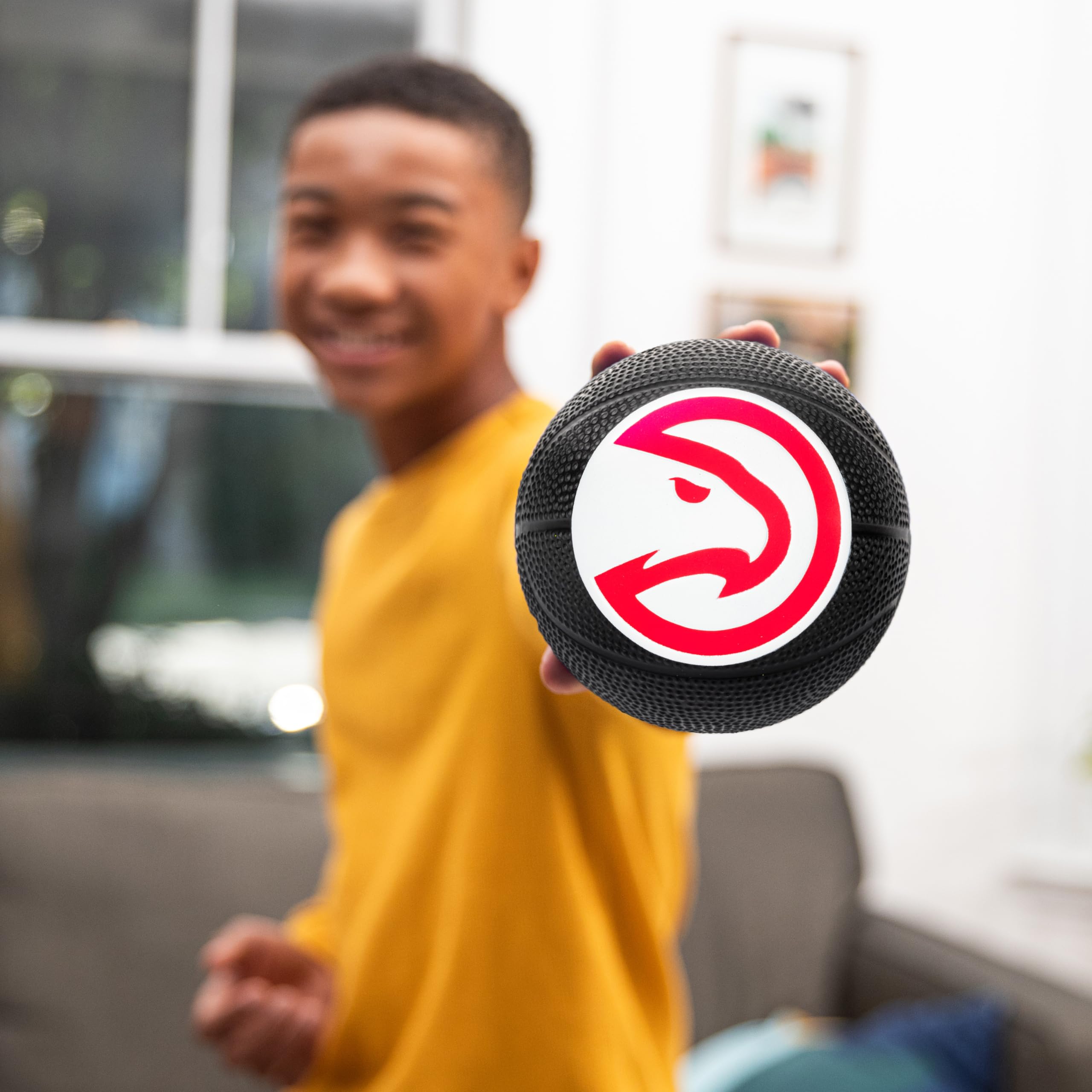 Foto 8 pulgar | Minibásquetbol De Espuma Franklin Sports Nba Atlanta Hawks Kids - Venta Internacional.