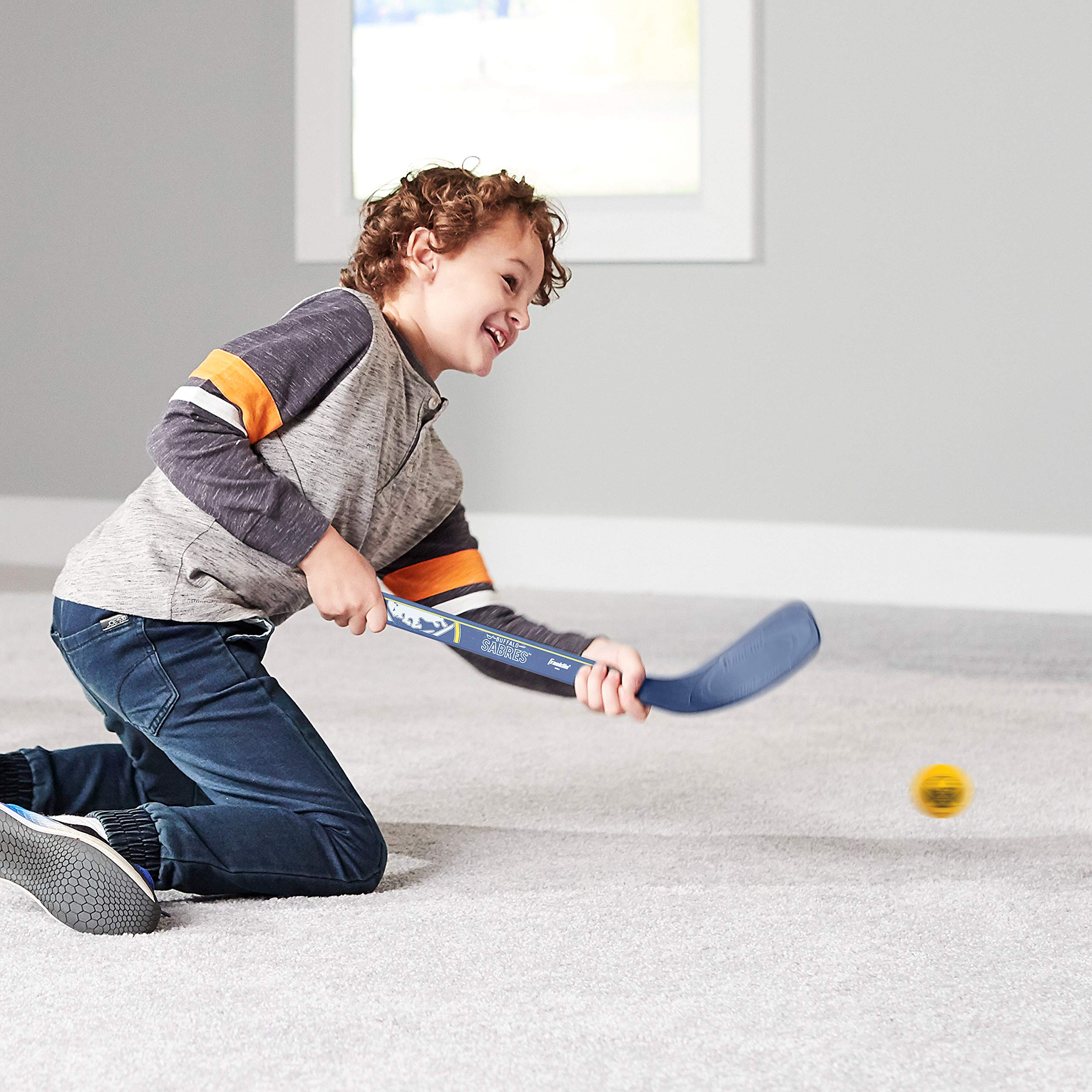 Foto 6 | Set De Minibastones De Hockey Franklin Sports Buffalo Sabres Nhl - Venta Internacional.