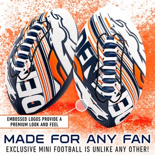 Foto 2 | Football Franklin Sports Nfl Denver Broncos Youth Mini 8.5 Pulgadas - Venta Internacional.