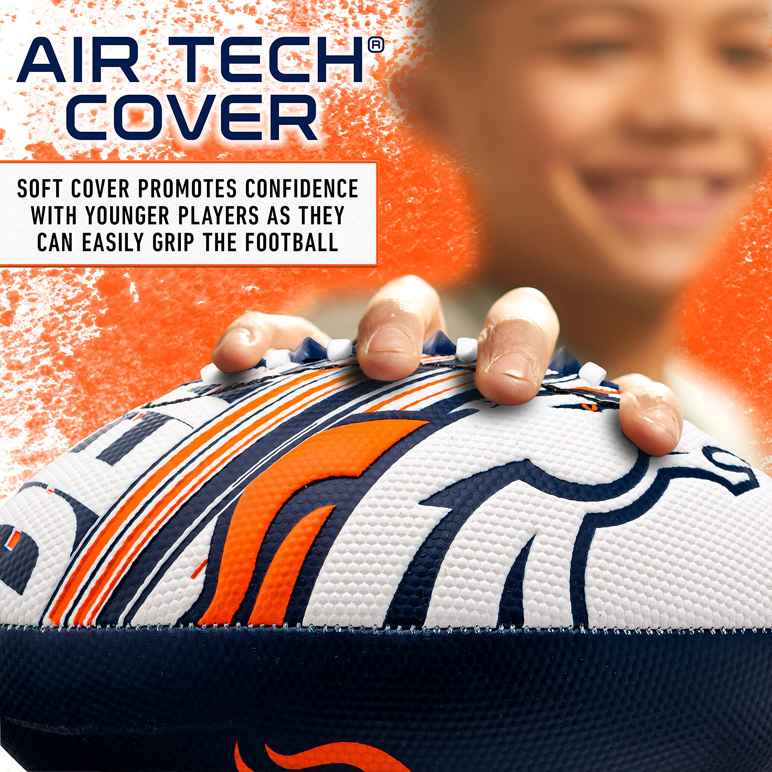 Foto 3 | Football Franklin Sports Nfl Denver Broncos Youth Mini 8.5 Pulgadas - Venta Internacional.