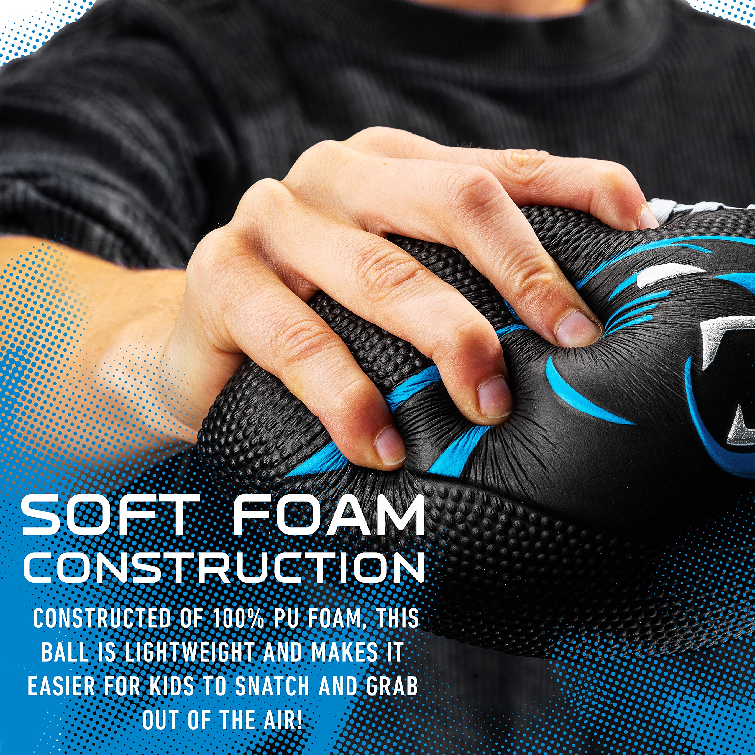 Foto 4 pulgar | Foam Football Franklin Sports Nfl Carolina Panthers Kids - Venta Internacional.