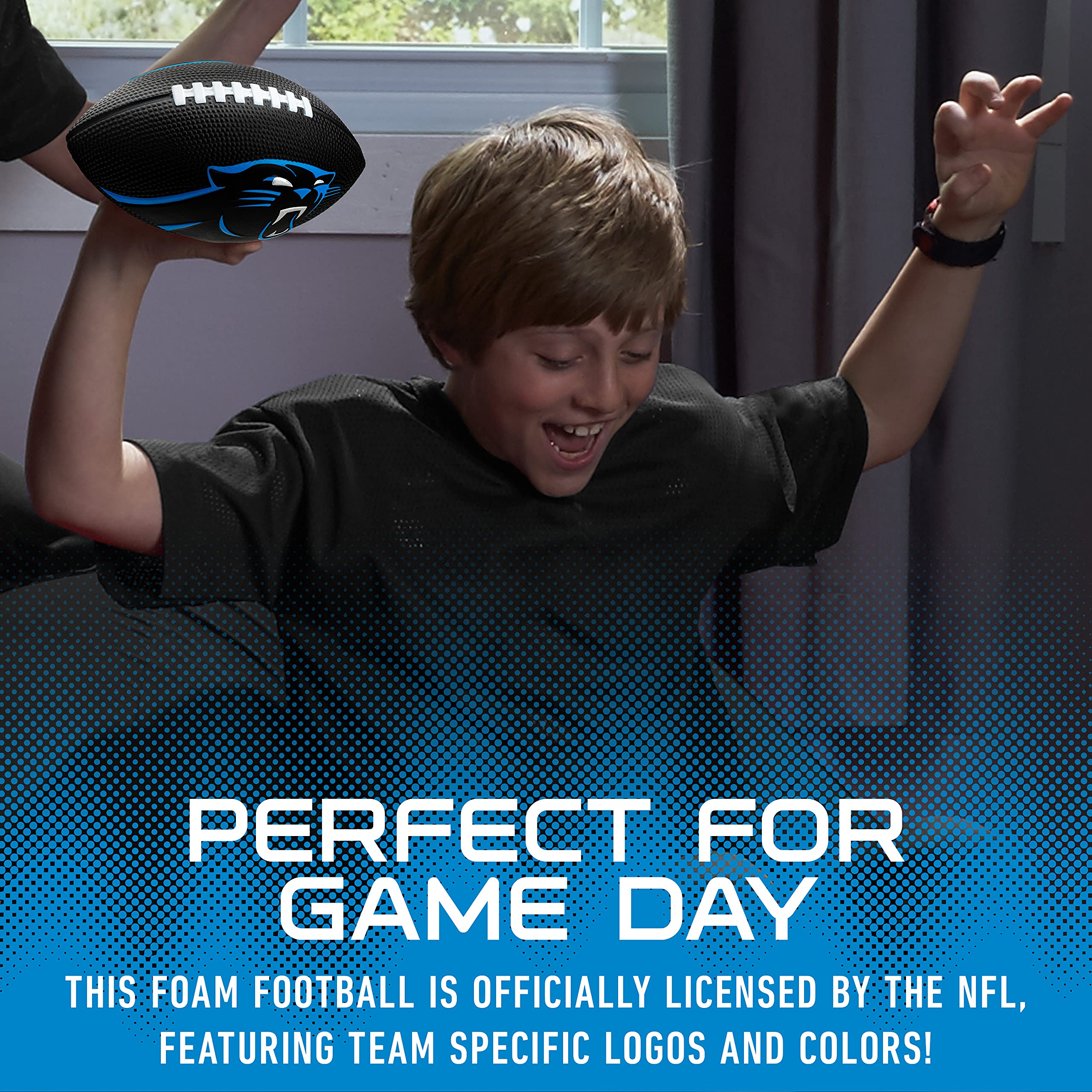 Foto 5 | Foam Football Franklin Sports Nfl Carolina Panthers Kids - Venta Internacional.