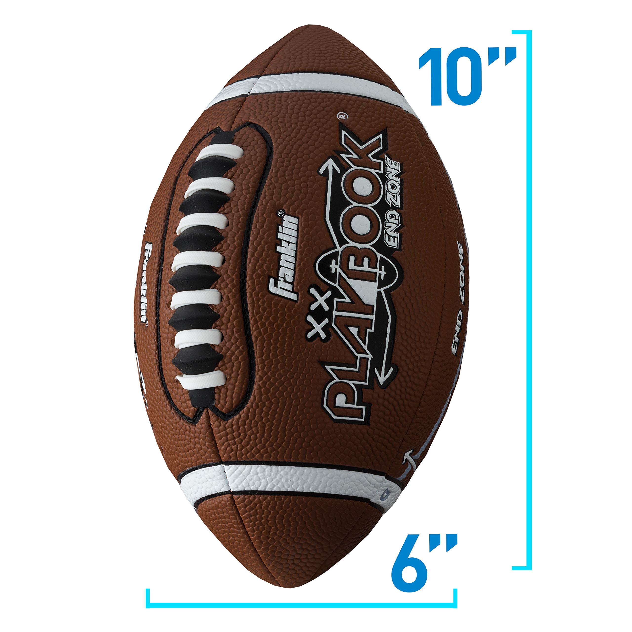 Foto 7 pulgar | Football Franklin Sports Playbook Junior Para Niños, Color Marrón - Venta Internacional.