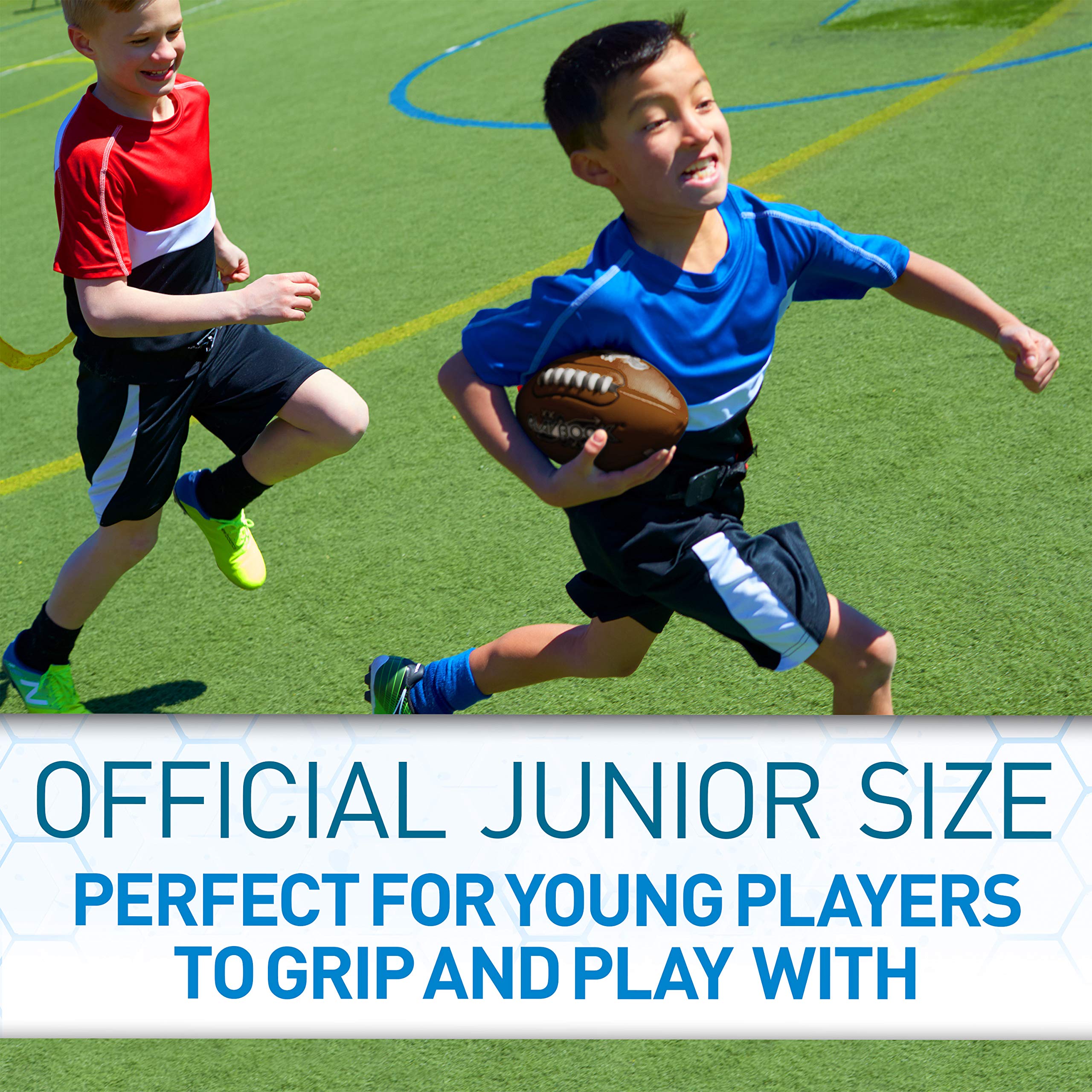 Foto 8 pulgar | Football Franklin Sports Playbook Junior Para Niños, Color Marrón - Venta Internacional.