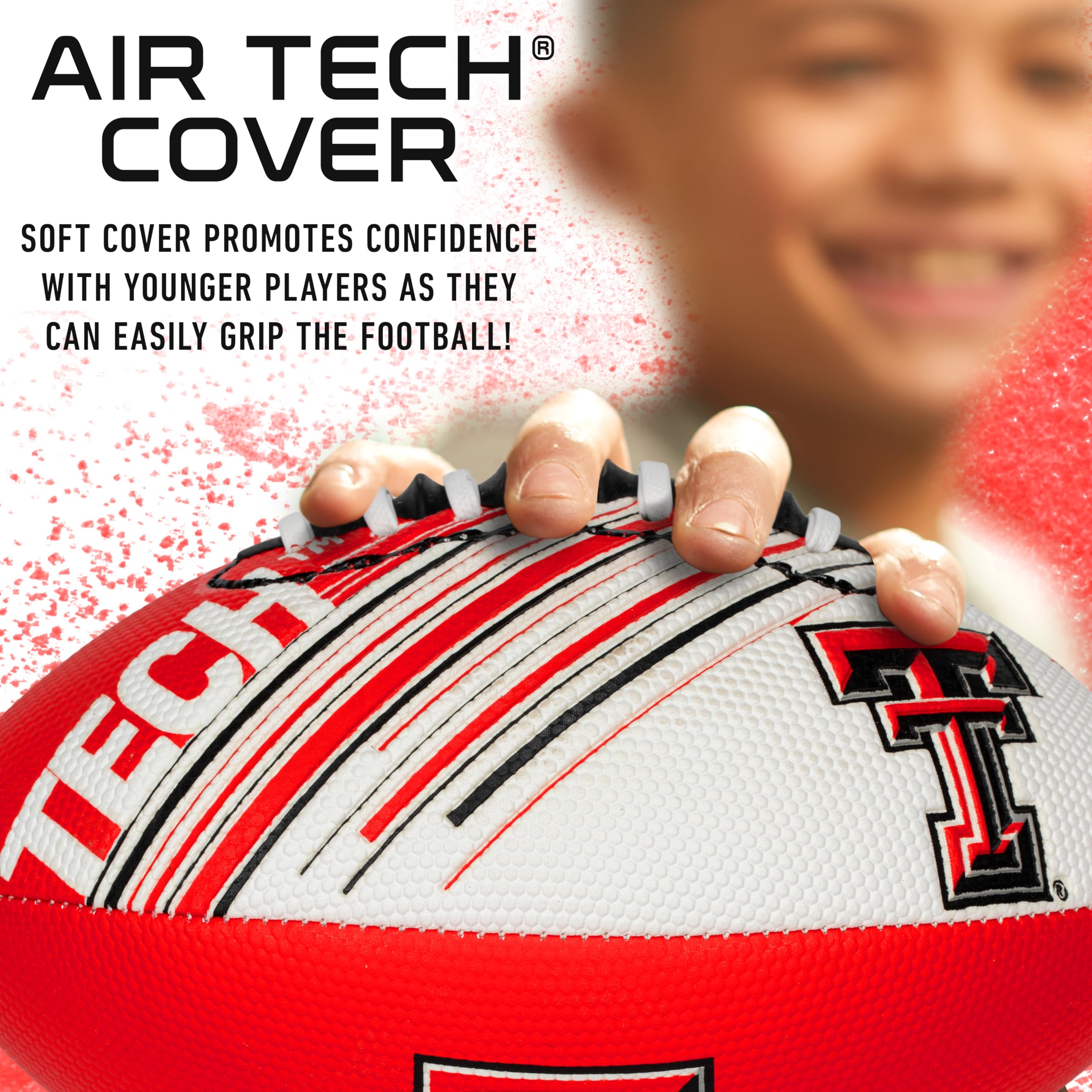 Foto 5 pulgar | Balón De Espuma Franklin Sports Texas Tech Red Raiders 8.5 - Venta Internacional.