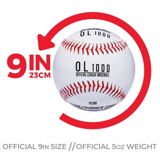 Foto 2 | Pelotas De Béisbol Franklin Sports Ol1000, Tamaño Oficial, Paquete De 12 - Venta Internacional.