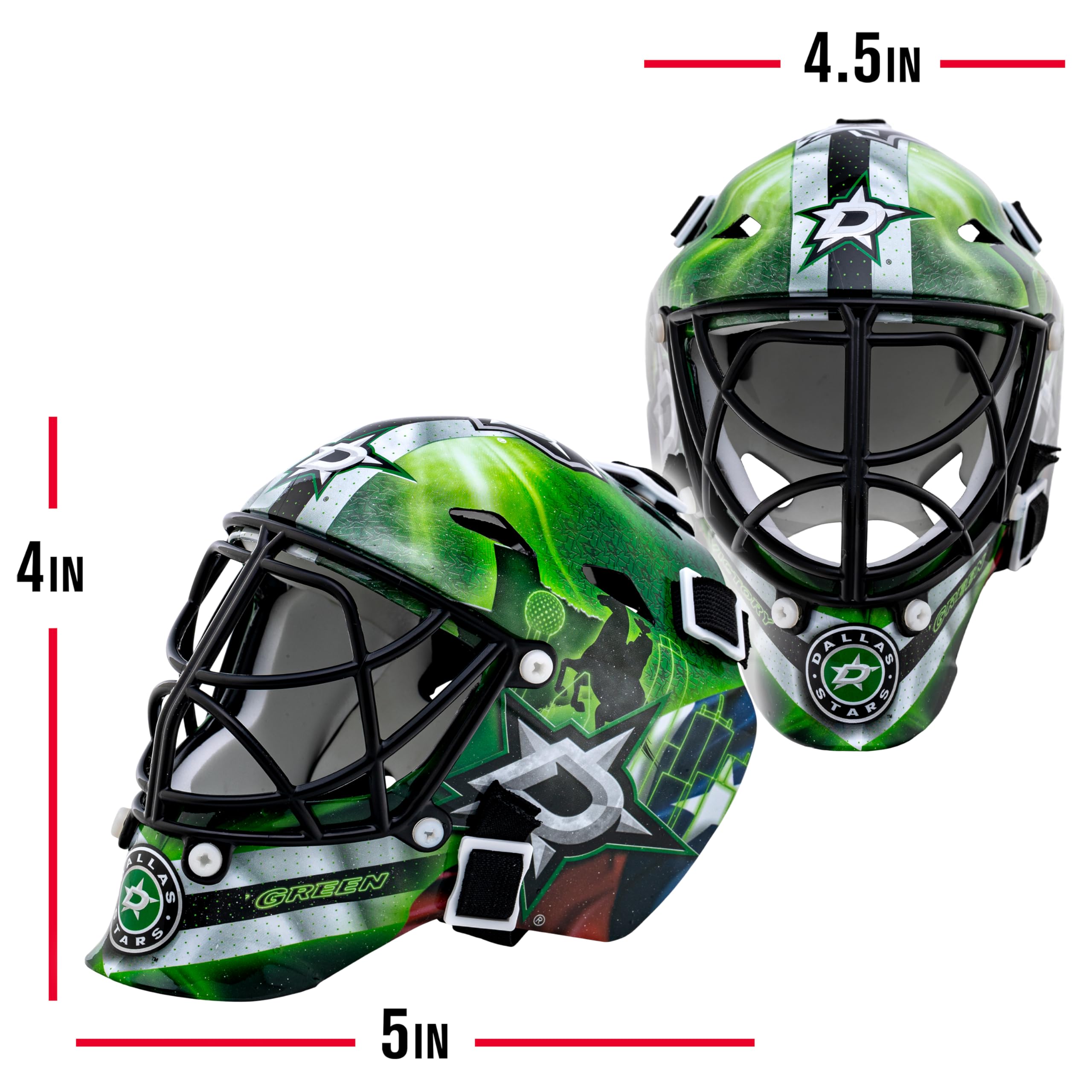 Foto 3 pulgar | Máscara De Portero Franklin Sports Multicolor De La Nhl, Coleccionable - Venta Internacional.