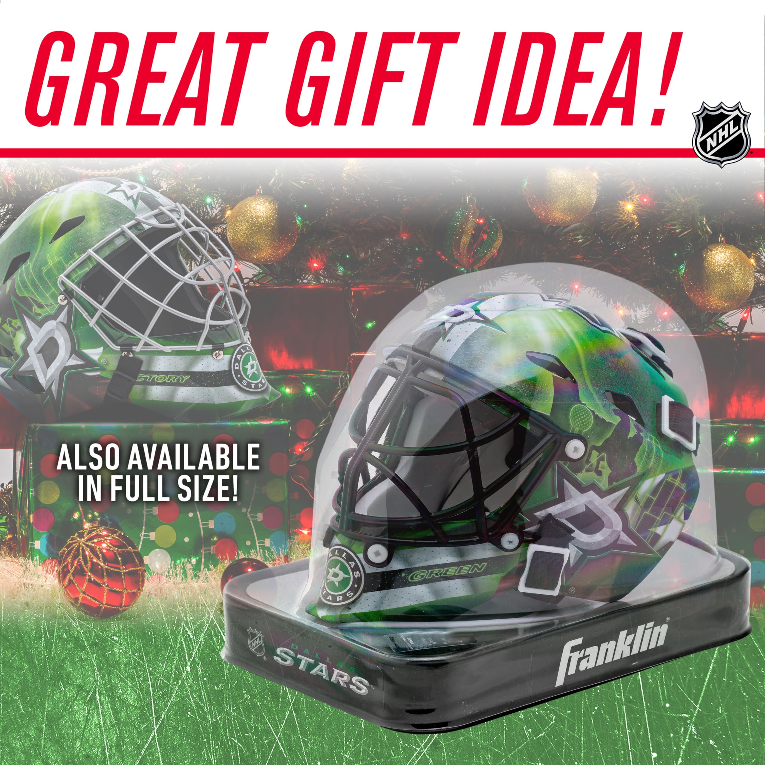 Foto 4 | Máscara De Portero Franklin Sports Multicolor De La Nhl, Coleccionable - Venta Internacional.