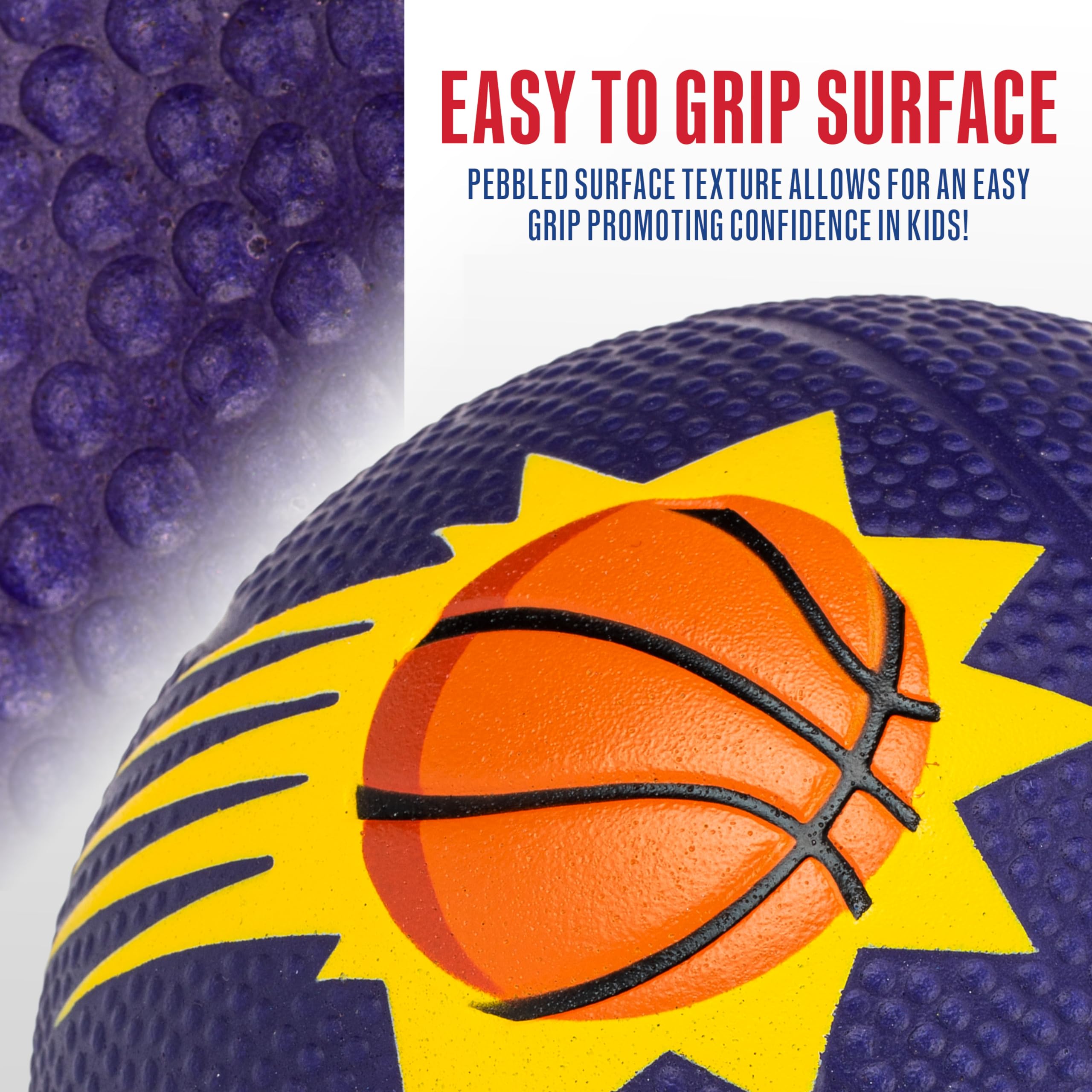 Foto 3 | Minibásquetbol De Espuma Franklin Sports Nba Phoenix Suns Kids - Venta Internacional.