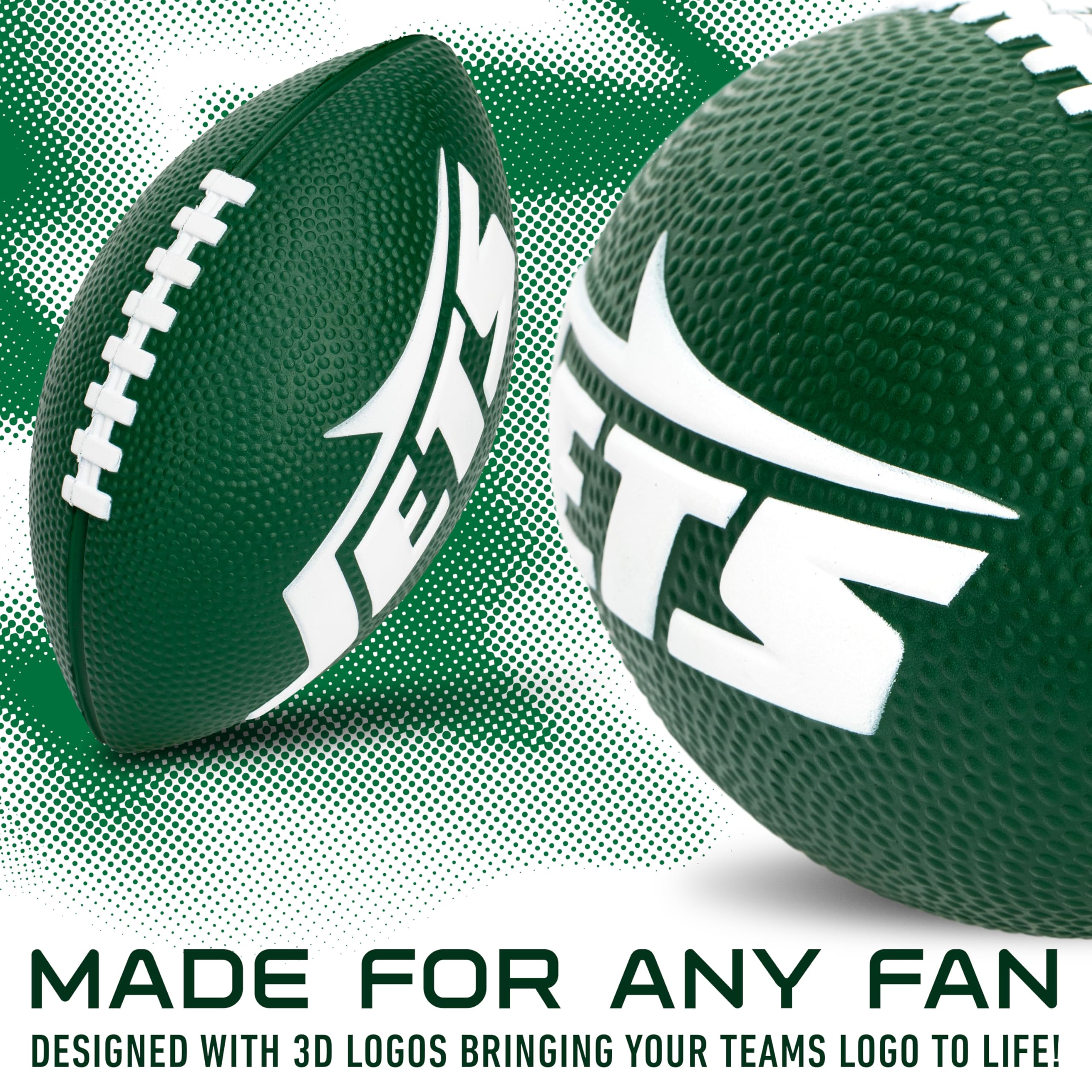 Foto 4 pulgar | Foam Football Franklin Sports Nfl Detroit Lions Kids 8.5 - Venta Internacional.