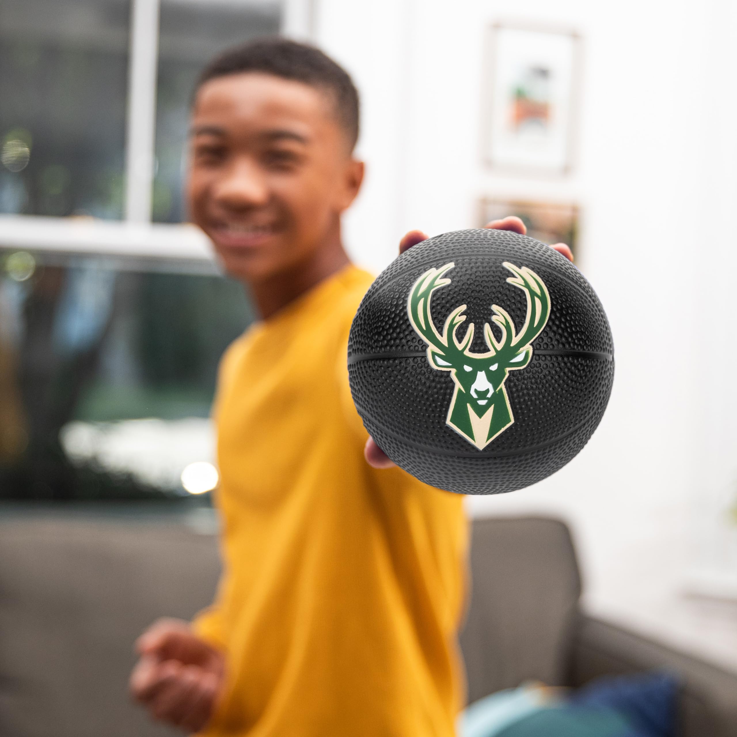 Foto 7 | Minibásquetbol De Espuma Franklin Sports Nba Milwaukee Bucks - Venta Internacional.