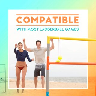 Foto 2 | Bolas De Ladderball De Repuesto Franklin Sports, Tamaño Oficial - Venta Internacional.
