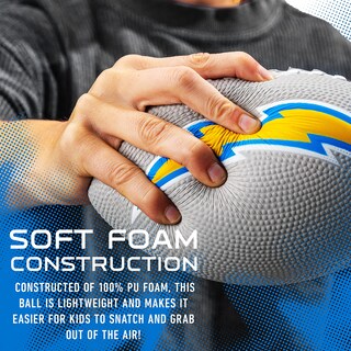 Foto 3 | Foam Football Franklin Sports Nfl Los Angeles Chargers Para Niños - Venta Internacional.