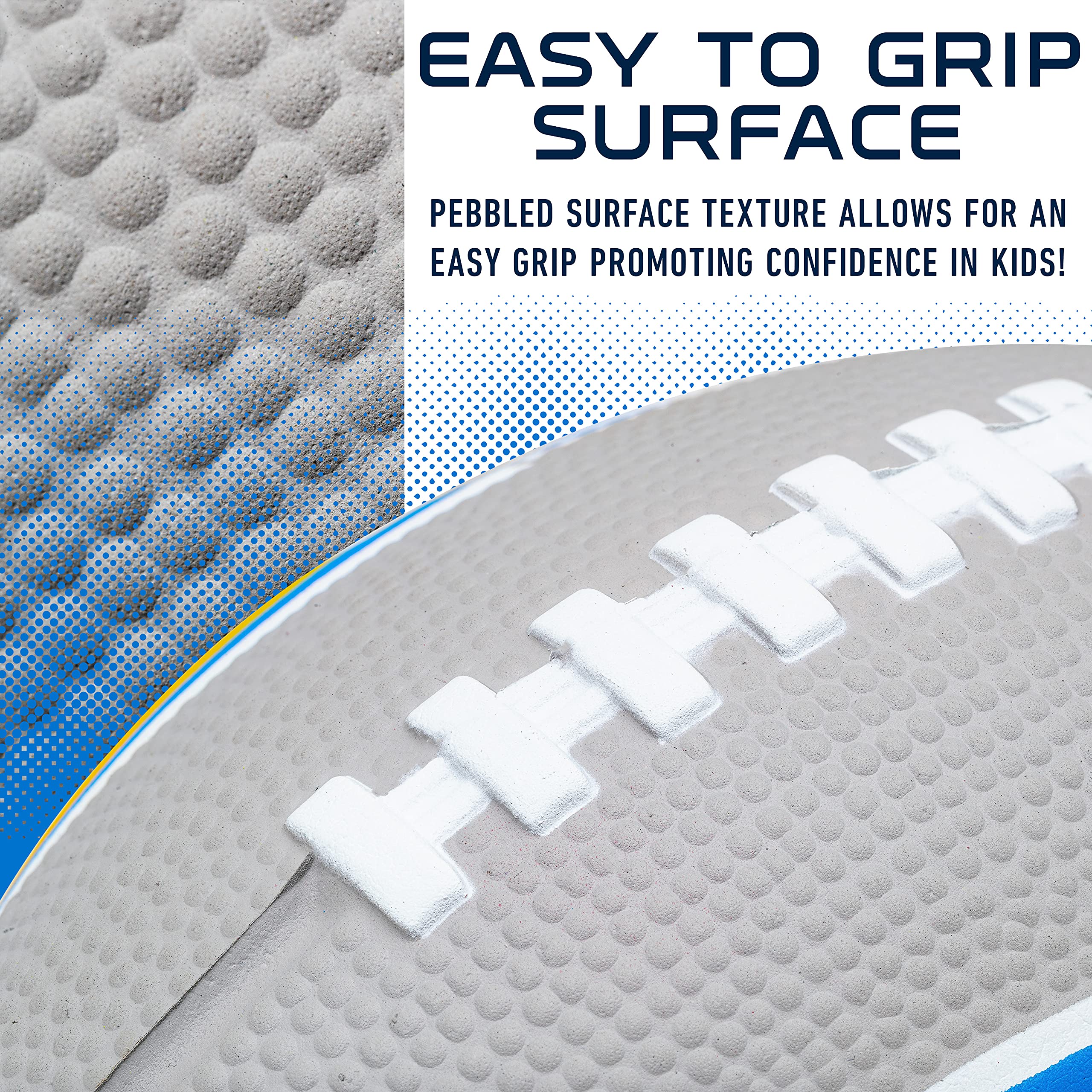 Foto 5 pulgar | Foam Football Franklin Sports Nfl Los Angeles Chargers Para Niños - Venta Internacional.