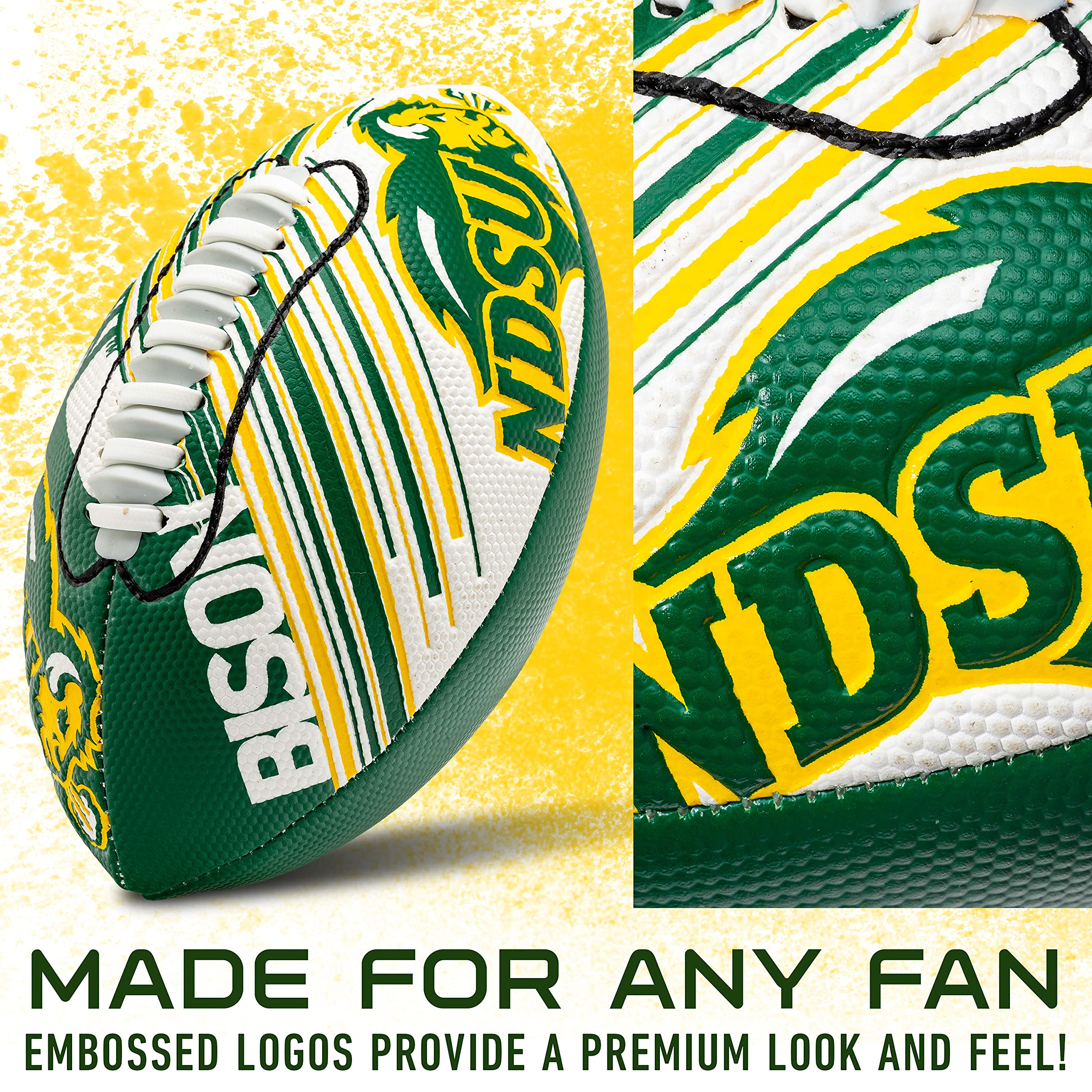 Foto 2 | Football Franklin Sports North Dakota Youth Mini 8.5 - Venta Internacional.
