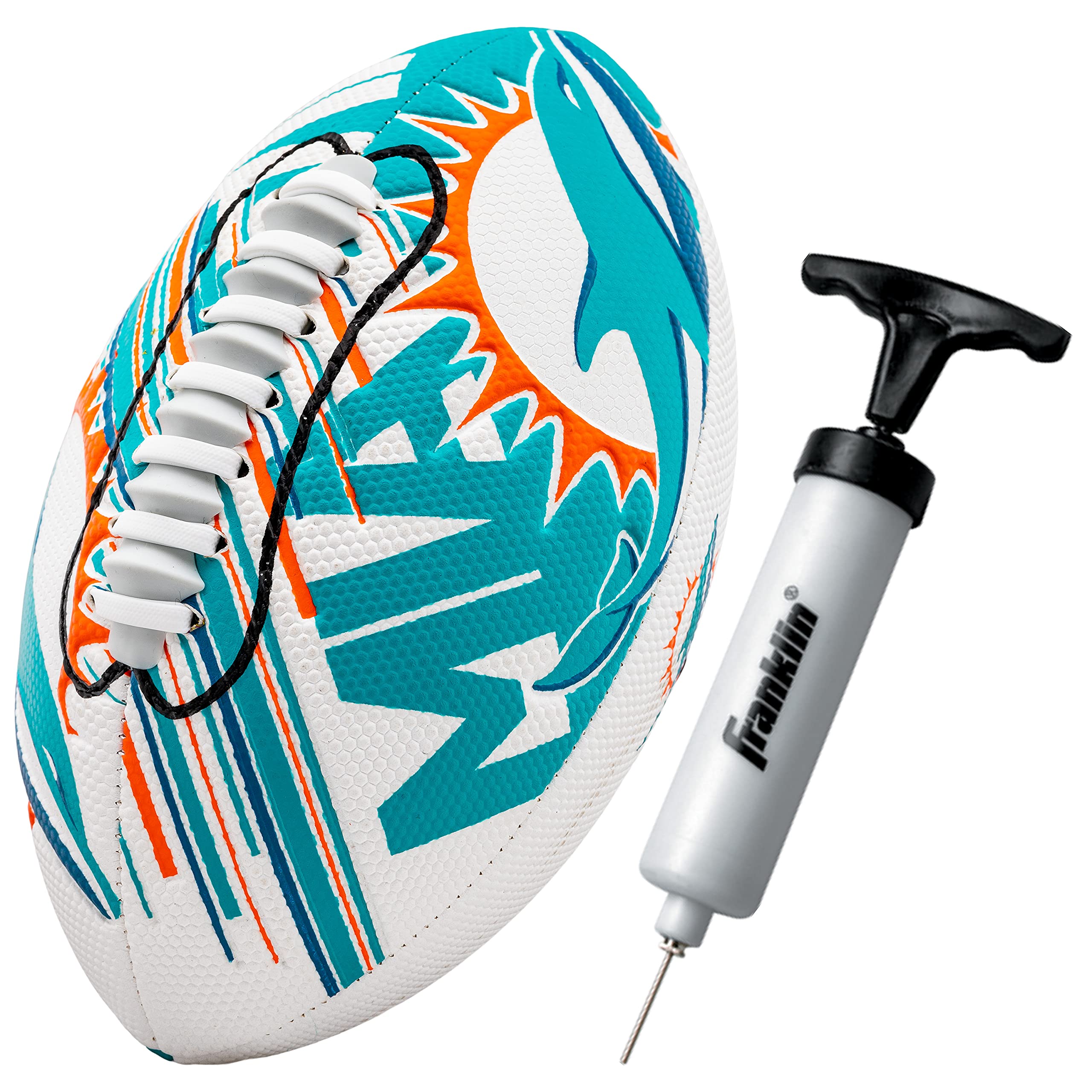 Fútbol Americano Franklin Sports Nfl Miami Dolphins Juvenil 8.5 - Venta Internacional.