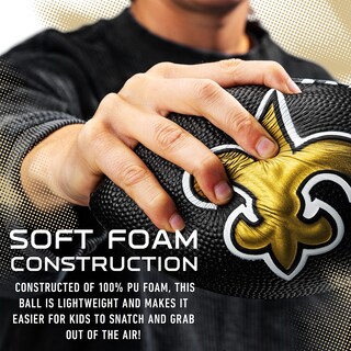 Foto 3 | Foam Football Franklin Sports Nfl New Orleans Saints Kids - Venta Internacional.