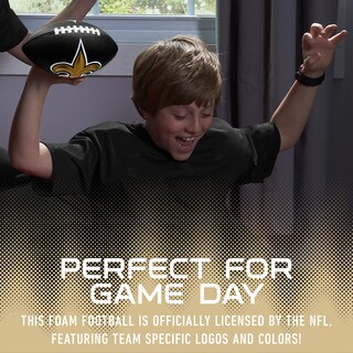 Foto 5 | Foam Football Franklin Sports Nfl New Orleans Saints Kids - Venta Internacional.
