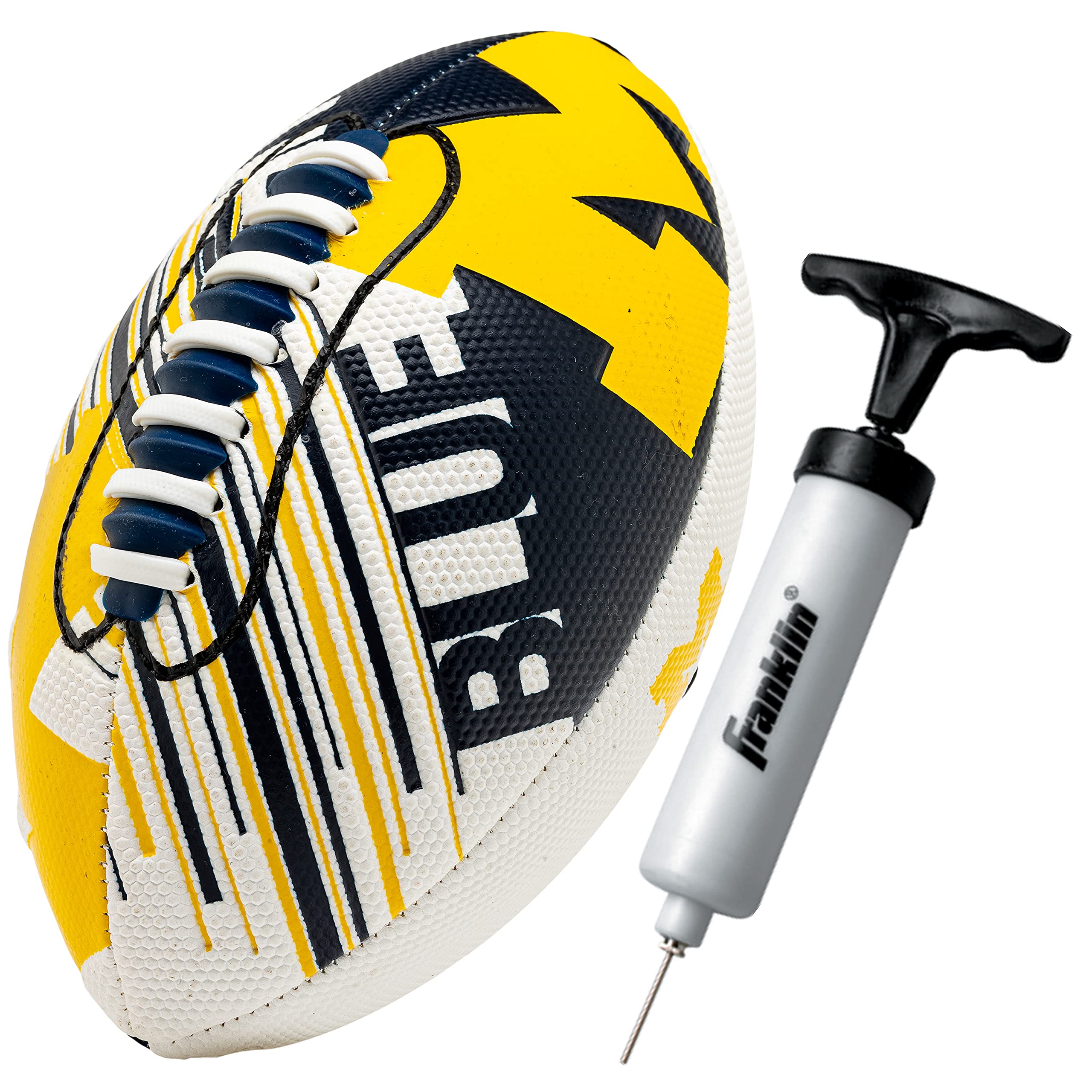 Foto 2 pulgar | Fútbol Americano Franklin Sports Michigan Wolverines Youth 8.5 Pulgadas - Venta Internacional.