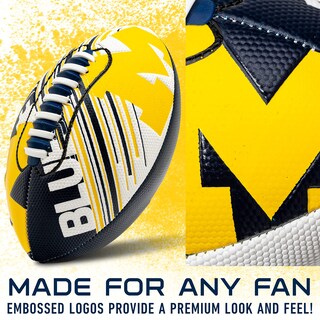 Foto 2 | Fútbol Americano Franklin Sports Michigan Wolverines Youth 8.5 Pulgadas - Venta Internacional.
