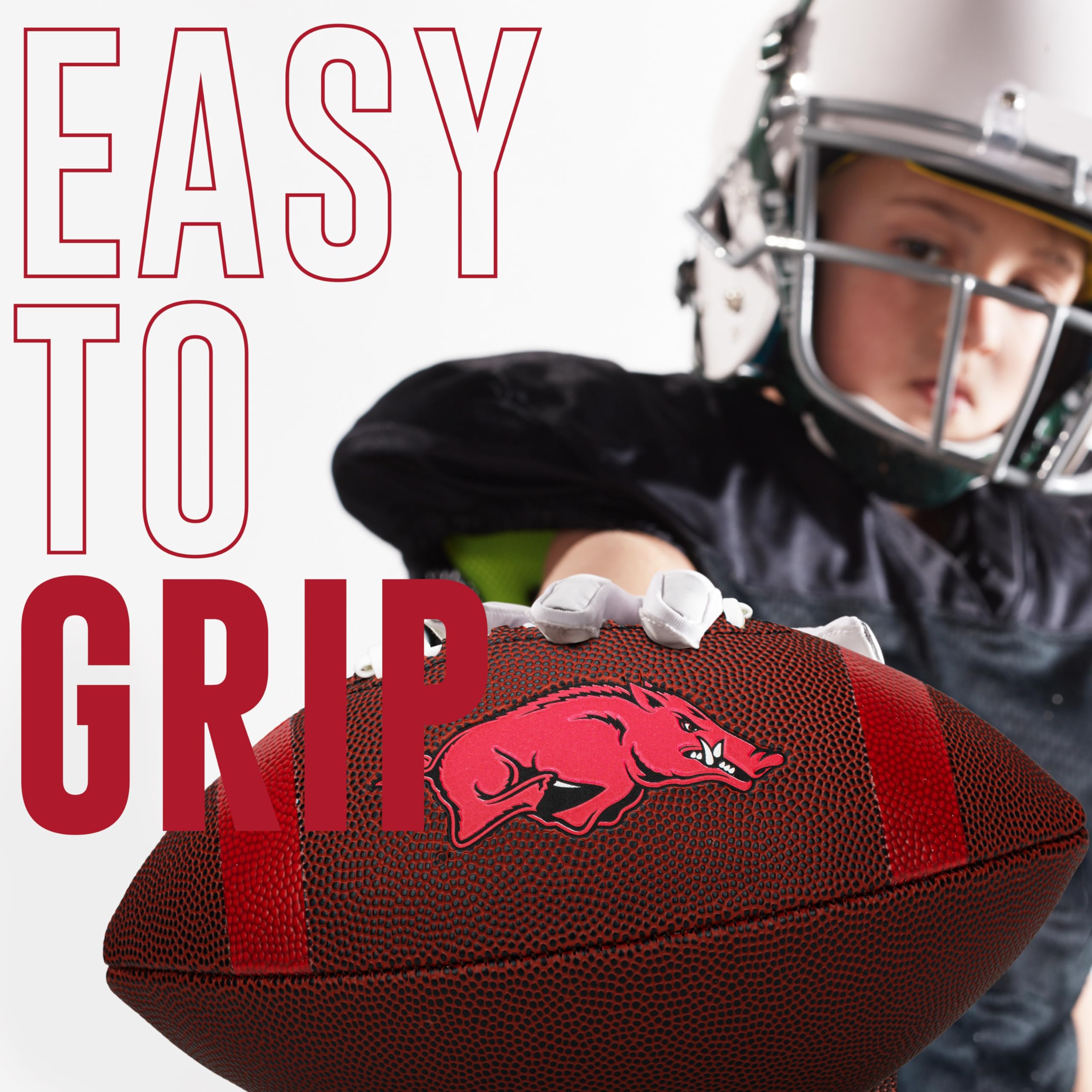 Foto 3 pulgar | Fútbol Americano Franklin Sports Arkansas Razorbacks Para Niños De La Ncaa - Venta Internacional.