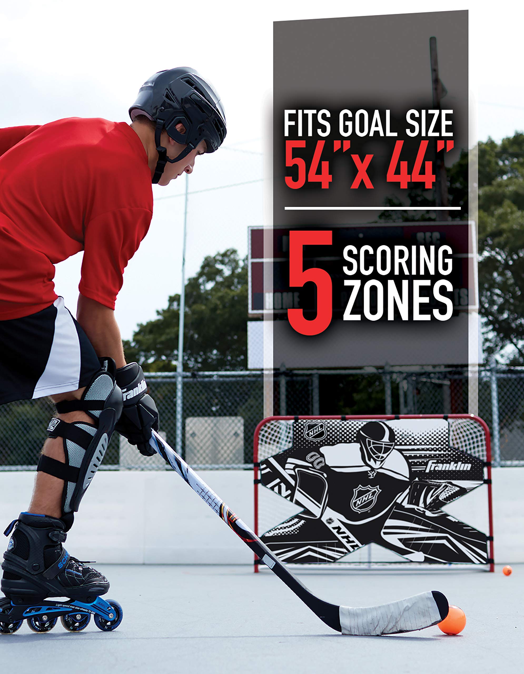 Foto 4 pulgar | Campo De Tiro De Hockey Franklin Sports Nhl 54x44 Cm - Venta Internacional.