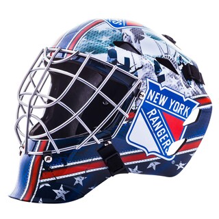 Foto 1 | Mascarilla Facial De Portero Franklin Sports New York Rangers Nhl Kids - Venta Internacional.