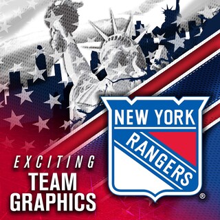 Foto 4 | Mascarilla Facial De Portero Franklin Sports New York Rangers Nhl Kids - Venta Internacional.