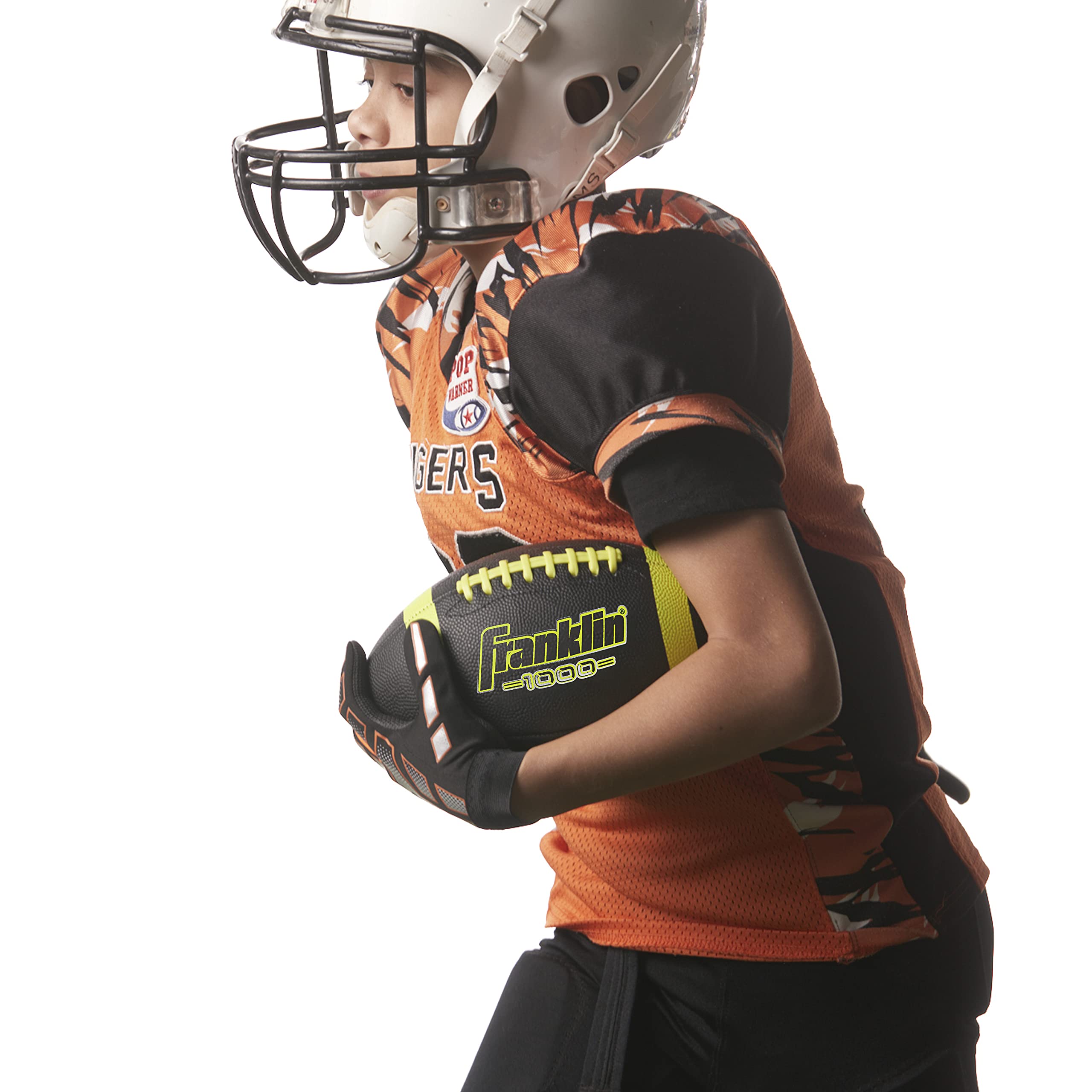 Foto 8 pulgar | Football Franklin Sports, Talla Junior, Extra Grip-rite - Venta Internacional.