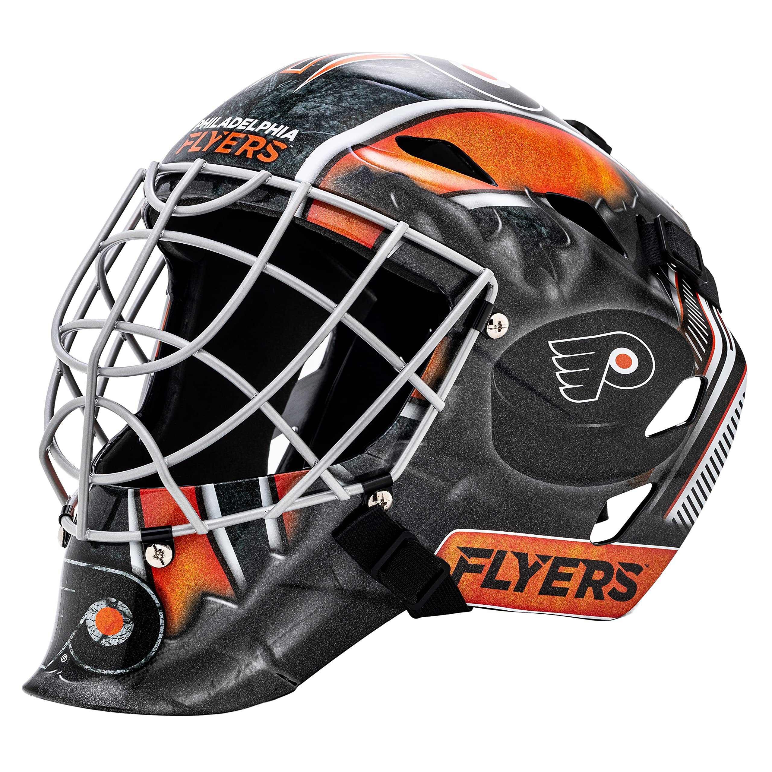 Foto 2 pulgar | Mascarilla Facial Para Portero De Hockey Franklin Sports Nhl Philadelphia Flyers - Venta Internacional.