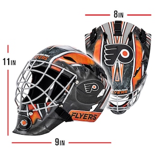 Foto 2 | Mascarilla Facial Para Portero De Hockey Franklin Sports Nhl Philadelphia Flyers - Venta Internacional.