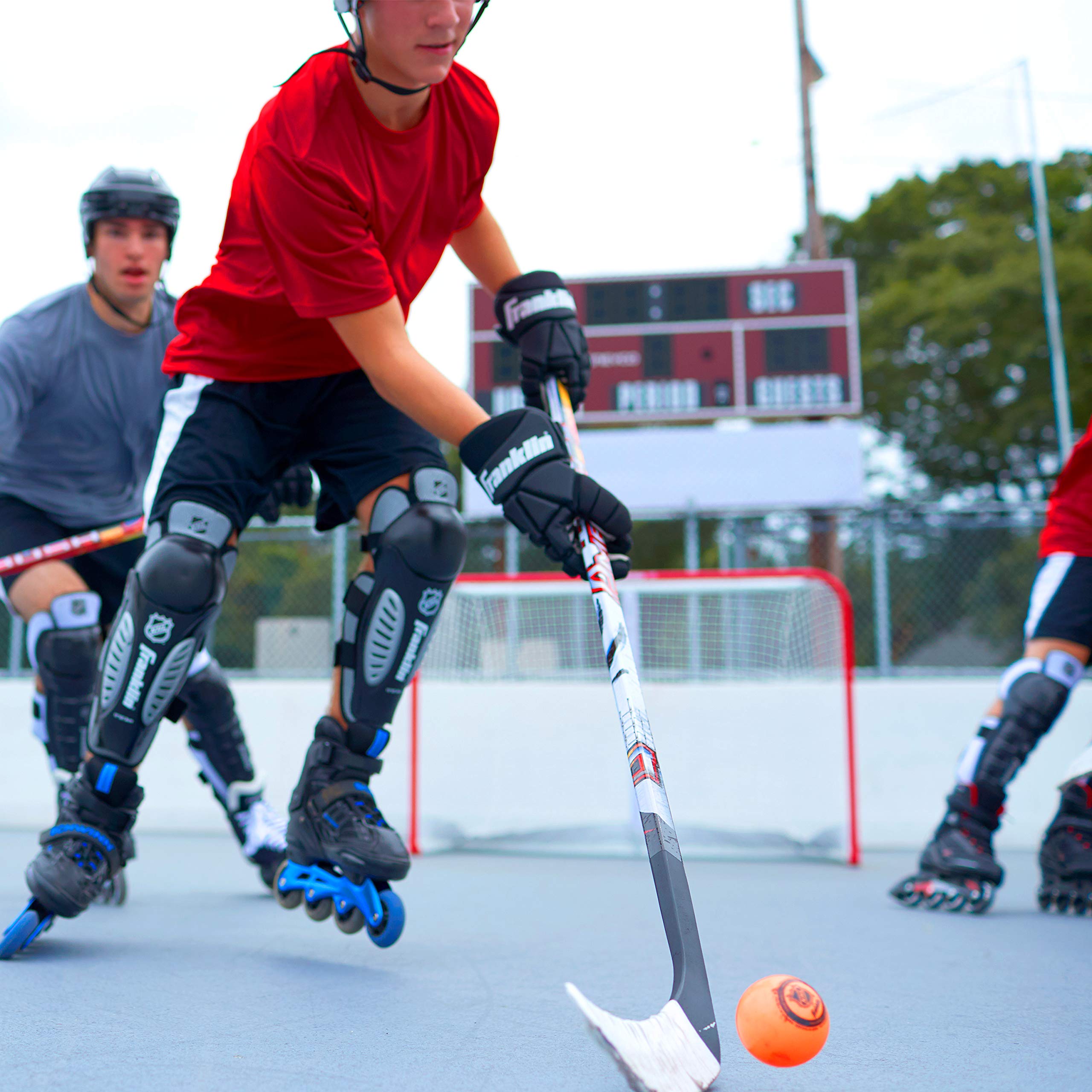 Foto 6 pulgar | Pelotas De Hockey Callejero Franklin Sports Low Bounce, Paquete De 3 - Venta Internacional.