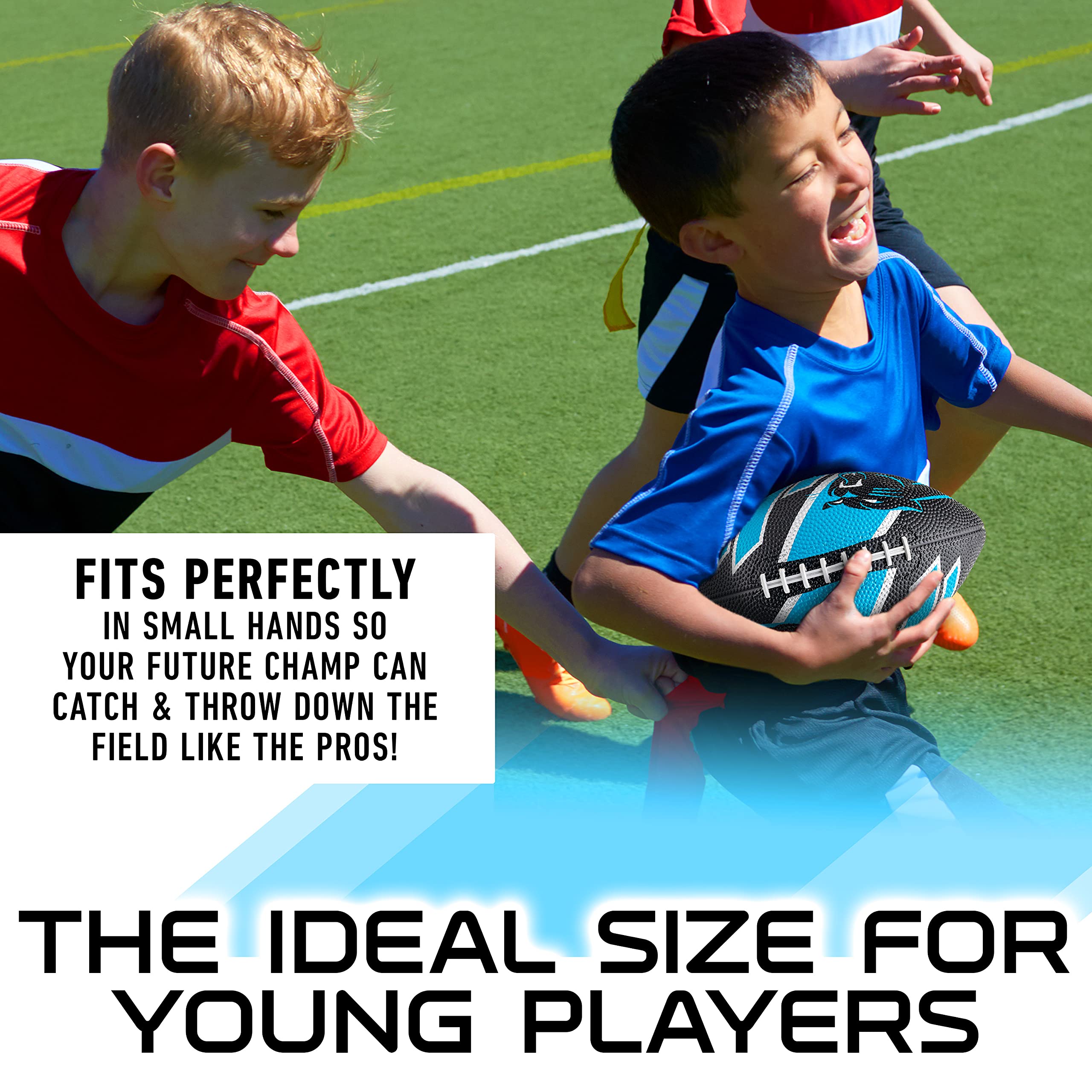 Foto 6 pulgar | Fútbol: Franklin Sports Nfl, Carolina Panthers, Juvenil - Venta Internacional.