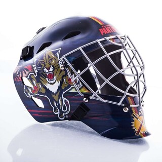 Foto 3 | Mascarilla Facial De Portero Franklin Sports Florida Panthers Nhl - Venta Internacional.