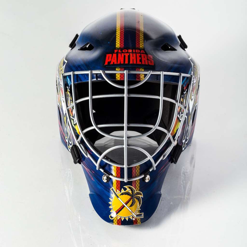 Foto 5 pulgar | Mascarilla Facial De Portero Franklin Sports Florida Panthers Nhl - Venta Internacional.