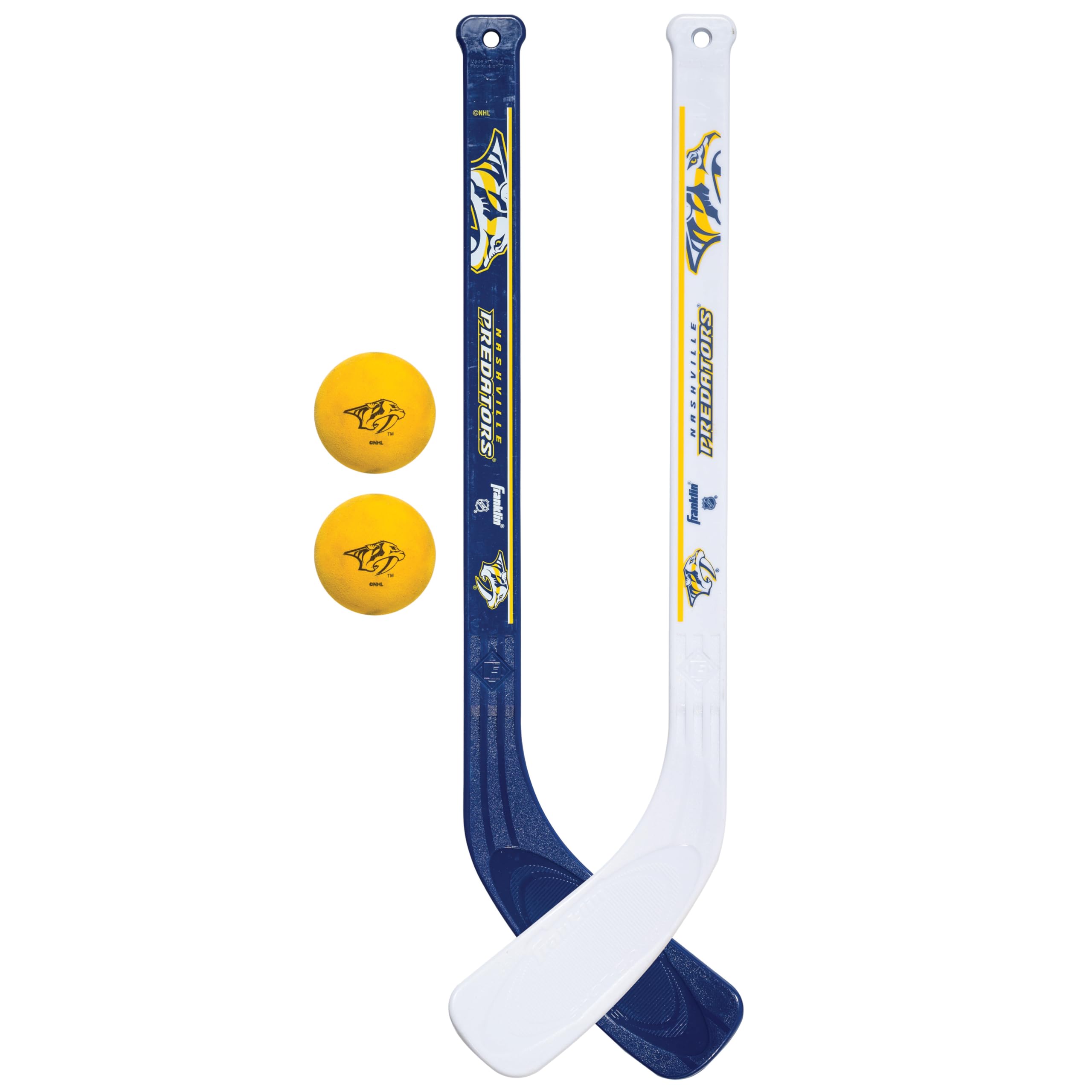 Foto 2 pulgar | Set De Minibastones De Hockey Franklin Sports Nashville Predators Nhl - Venta Internacional.