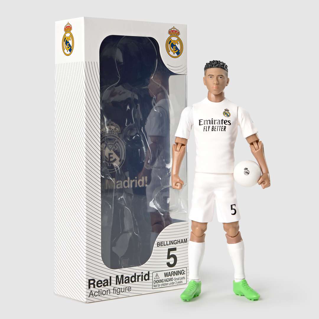 Foto 7 pulgar | Bellingham (real Madrid) Figura Articulada Soccer Socker 20cms-83613