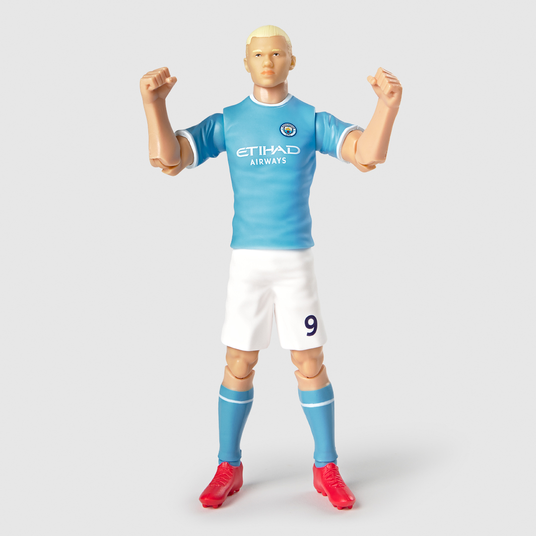 Foto 6 pulgar | Haaland (manchester City) Figura Articulada Soccer Socker 20cms- 83323