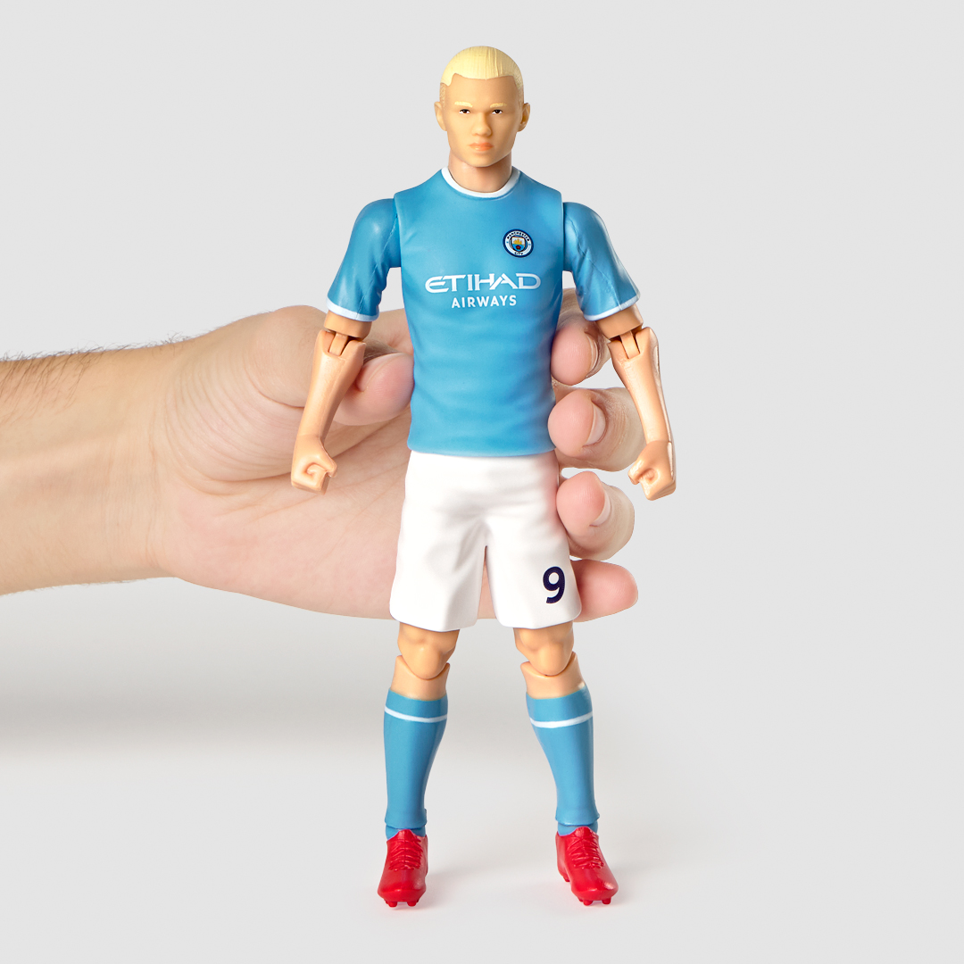 Foto 8 pulgar | Haaland (manchester City) Figura Articulada Soccer Socker 20cms- 83323