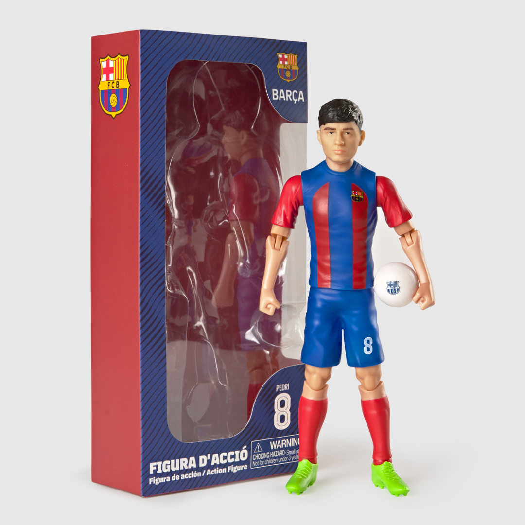 Foto 7 pulgar | Pedri (barcelona) Figura Articulada Soccer Socker 20cms-83583