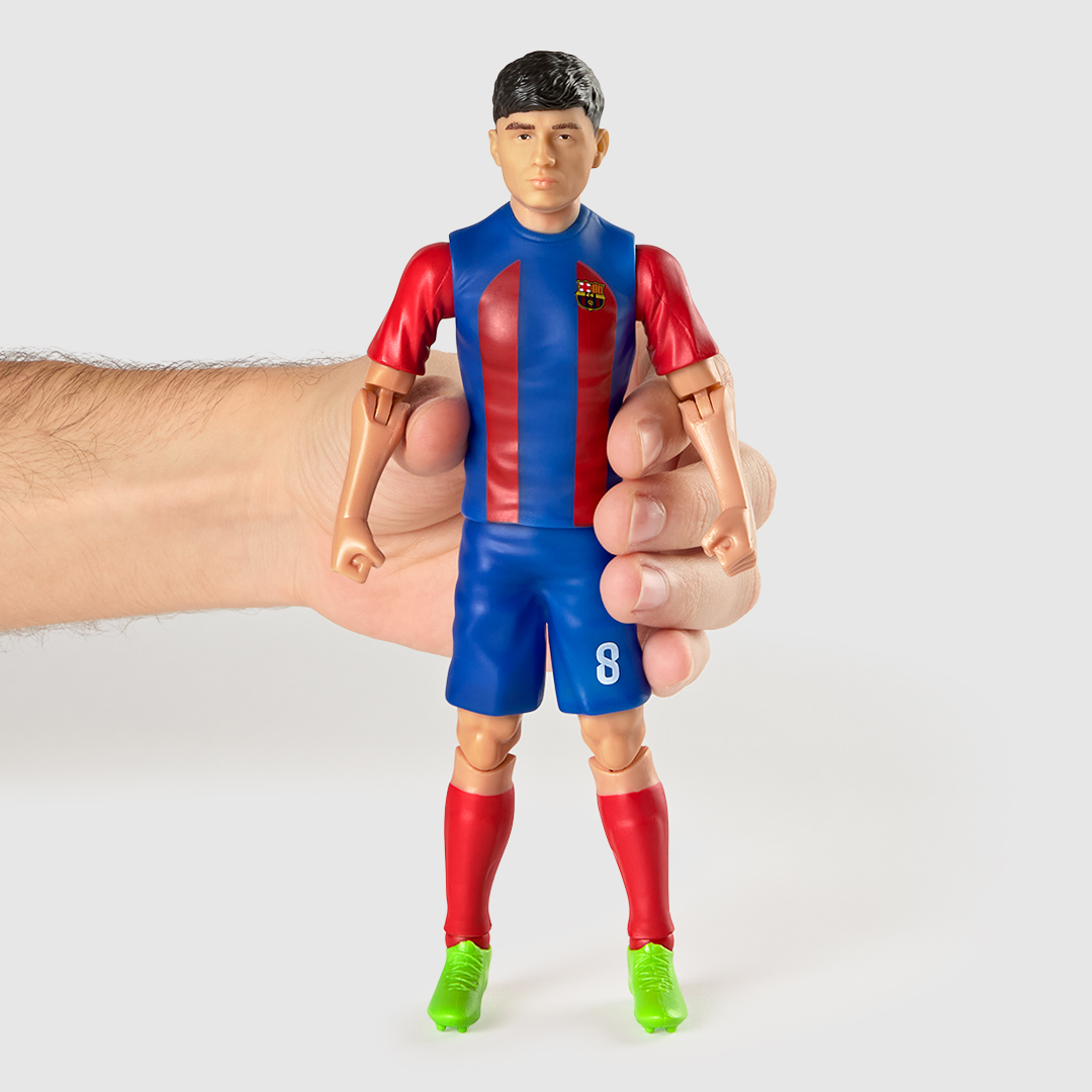 Foto 8 pulgar | Pedri (barcelona) Figura Articulada Soccer Socker 20cms-83583