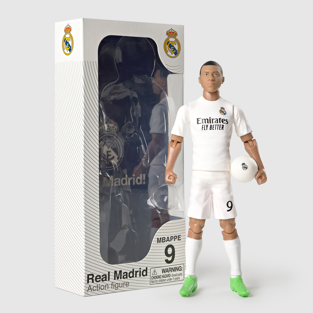 Foto 7 pulgar | Mbappé (real Madrid) Figura Articulada Soccer Socker 20cms- 83620