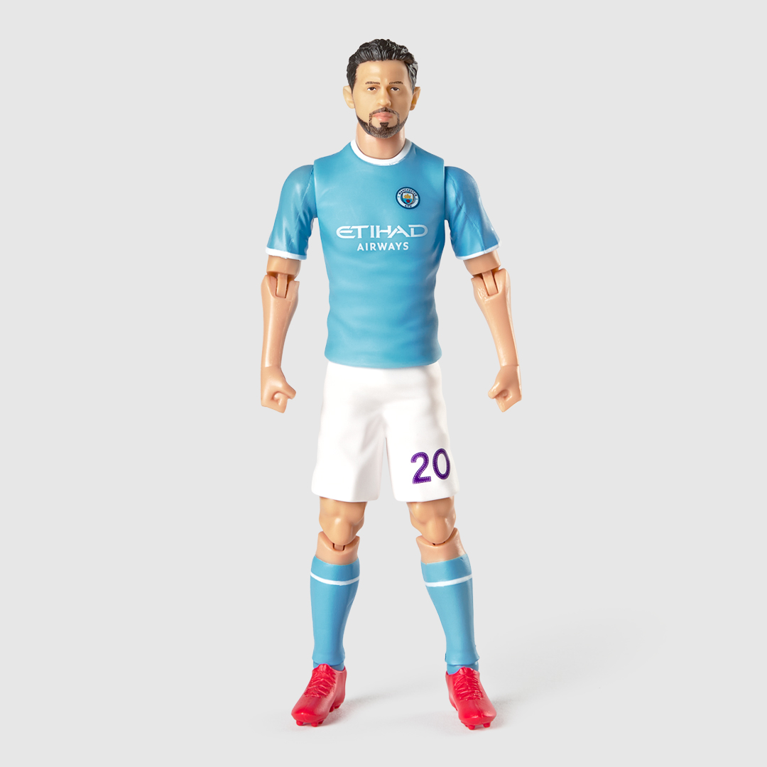 Foto 2 pulgar | Bernardo Silva (manchester City)figura Articulada Soccer  Socker 20cms-83361