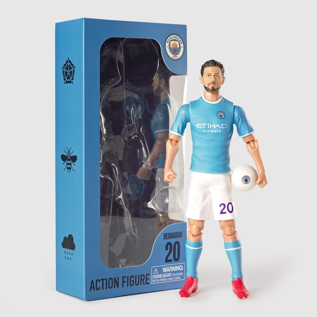 Foto 6 | Bernardo Silva (manchester City)figura Articulada Soccer  Socker 20cms-83361