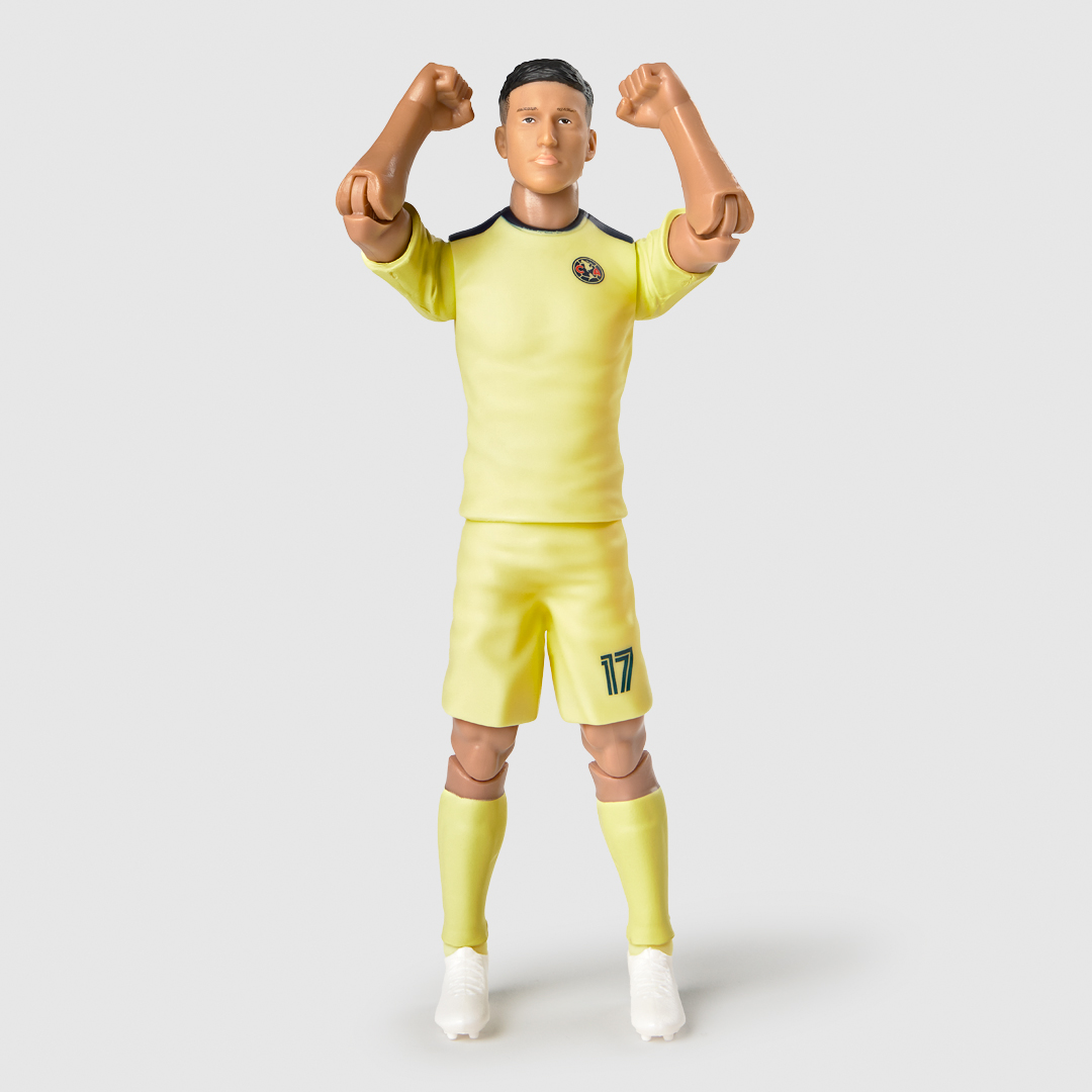 Foto 6 pulgar | Alejandro Zendejas (américa) Figura Articulada Soccer Socker 20cms- 83828