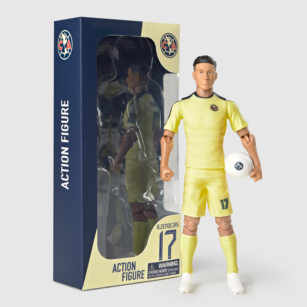 Foto 7 pulgar | Alejandro Zendejas (américa) Figura Articulada Soccer Socker 20cms- 83828